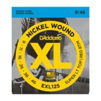 Daddario EXL125 Super Top/Regular Bottom 9~46 (10 Sets)