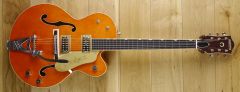 Gretsch G6120T-59 Vintage Select '59 Chet AtkinsHollow Body with Bigsby, TV Jones, Vintage Orange Stain Lacquer