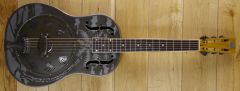 National Style O 12 Fret Weathered Steel