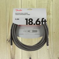 Fender Professional Cable 18.6ft 6m Grey Tweed