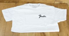 Fender Transition Logo T-Shirt White Medium