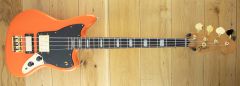Fender Limited Edition Mike Kerr Jaguar Bass, Tiger's Blood Orange MX23098253