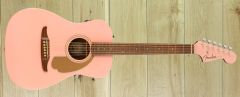 Fender Limited Edition Malibu Player Shell Pink