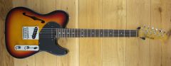 Gordon Smith Classic T Semi Hollow 3 Tone Sunburst  ~ Secondhand