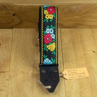 Holy Cow Straps Custom Black Flowerbed