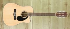 Fender CD60SCE 12 String Natural