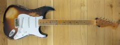 Fender Limited Edition 70th Anniversary 1954 Strat Super Heavy Relic Wide Fade 2 Tone Sunburst XN4353