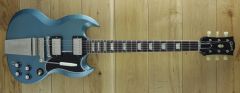Gibson Custom Murphy Lab 1964 SG Standard Reissue w/ Maestro Ultra Light Aged  Pelham Blue 203164
