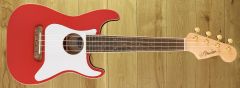 Fender LTD Fullerton Strat Ukulele Fiesta Red