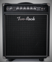 Two Rock Studio Signature Combo Black Bronco with Black Panel and Silver Knobs