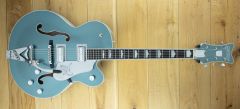 Gretsch G6136T-140 LTD 140th Double Platinum Falcon Two-Tone Stone Platinum/Pure Platinum JT22114278