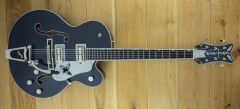 Gretsch G6136T-RR Rich Robinson Signature Magpie with Bigsby Raven's Breast Blue JT23125038