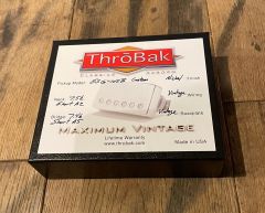 ThroBak ESG102B PAF Humbucker Guitar Pickup Set Shiny Nickel