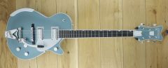Gretsch G6134T-140 LTD 140th Double Platinum Penguin Two-Tone Stone Platinum/Pure Platinum JT22114196