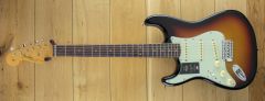 Fender American Vintage II 1961 Strat Rosewood 3 Colour Sunburst Left handed V2432158