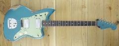 Fender Custom Shop Dealer Select CuNiFe Wide Range Jazzmaster Heavy Relic, Ocean Turquoise R127590