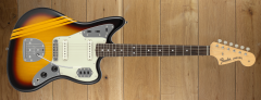 Fender Made in Japan Traditional 2025 Collection, 60s Jaguar Competition 3-Color Sunburst / Aged Natural ~ Due Late May 