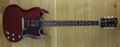 Gibson Custom 1963 SG Special Reissue Lightning Bar VOS Cherry Red 202923