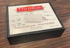 ThroBak DT-102 P.A.F. Humbucker Guitar Pickup Set Shiny Nickel