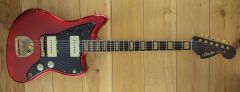 Fender Custom Shop George Ruiz Apprentice Built 67 Jazzmaster Relic Aged Crimson Burst CZ578496