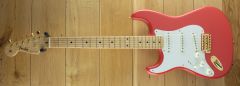 Fender Custom Shop 59 Strat NOS Fiesta Red, Gold Hardware, Left Handed CZ581240