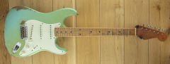 Fender Custom Shop Dale Wilson Masterbuilt 55 Strat Relic Aged Daphne Blue CZ552101