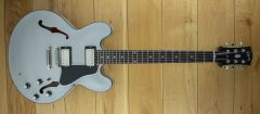 Gibson Custom Shop  61 ES 335 Gloss Silver with Ebony Board 141046