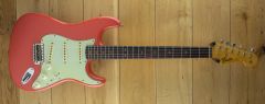 Fender Custom Shop 64 Strat Journeyman Relic Faded Fiesta Red 2023 ~ Secondhand