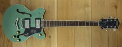 Gretsch G2655 Streamliner Centre Block Junior Doublecut Steel Olive IS240809714
