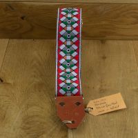 Holy Cow Straps Retro Look Stained Glass Red
