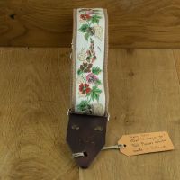 Holy Cow Straps Real Vintage 70's Fall Flower White