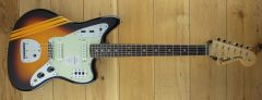 Fender Made in Japan Traditional 2025 Collection, 60s Jaguar Competition 3-Color Sunburst / Aged Natural JD25003071