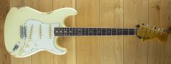 Fender Custom Shop 67 Strat Relic Faded Aged Vintage White CZ582472