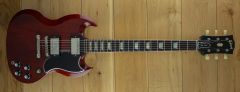 Gibson Custom 1961 Les Paul SG Standard Reissue Stop-Bar Cherry Red 2023 ~ Secondhand