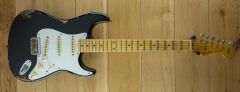 Fender Custom Shop Ltd Tropo Strat Heavy Relic Super Faded Black 2021 ~ Secondhand