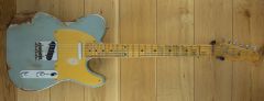 Fender Custom Shop 54 Tele Heavy Relic Faded Ice Blue Metallic ~ Secondhand
