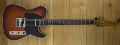 Kauffmann 63T  Paulownia Body Violinburst, Herringbone Binding, Medium Distress
