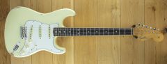 Fender Custom Shop 67 Strat Relic Vintage White, Ancho Poblano Pickups CZ586436