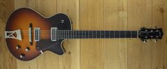 Collings 470JL Antiqued Sunburst, Trapeze Tailpiece