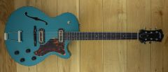 Collings Ladybird Satin Teal, Handpoured Pickguard, Waverley Tuners, Righteous Sound Bishop Pickups