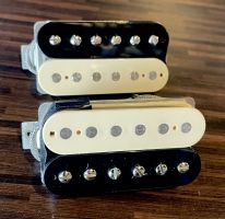 JM Rolph PAF Humbucker Set, Zebra ~ Secondhand