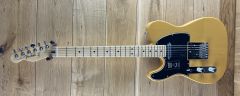 Fender Player Tele Maple Butterscotch Blonde Left Handed MX21097809 ~ CRACK ON BACK