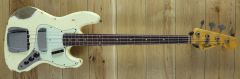 Fender Custom Shop 63 Jazz Bass Heavy Relic Vintage White R113231