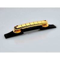 Gretsch Rocking Bar Bridge Assembly Gold with Ebony base