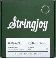 Stringjoy Broadways 10-46 Pure Nickel Light Gauge