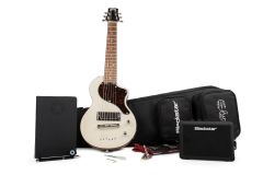 Blackstar Carry On Guitar White Deluxe Pack with Fly3 Bluetooth